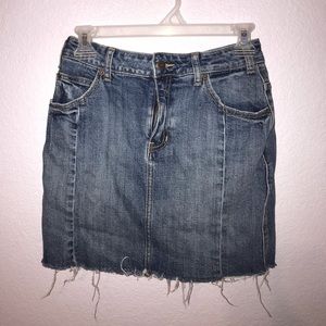 Denim skirt